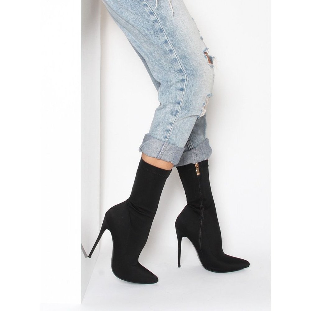 Black Ankle Booties